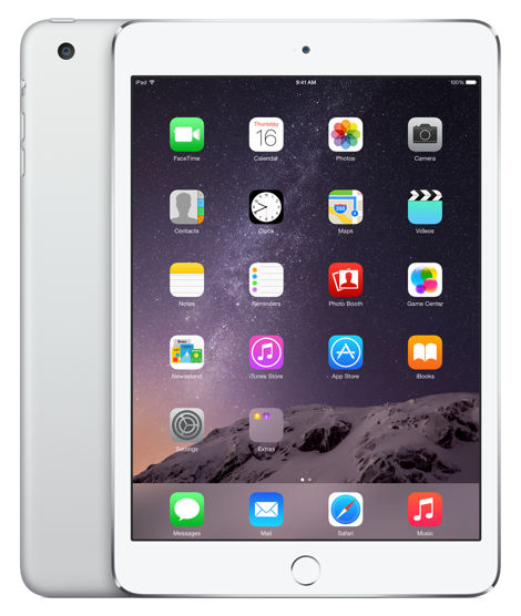 Apple iPad mini 3 Retina 128 Gb Wi-Fi + LTE Silver