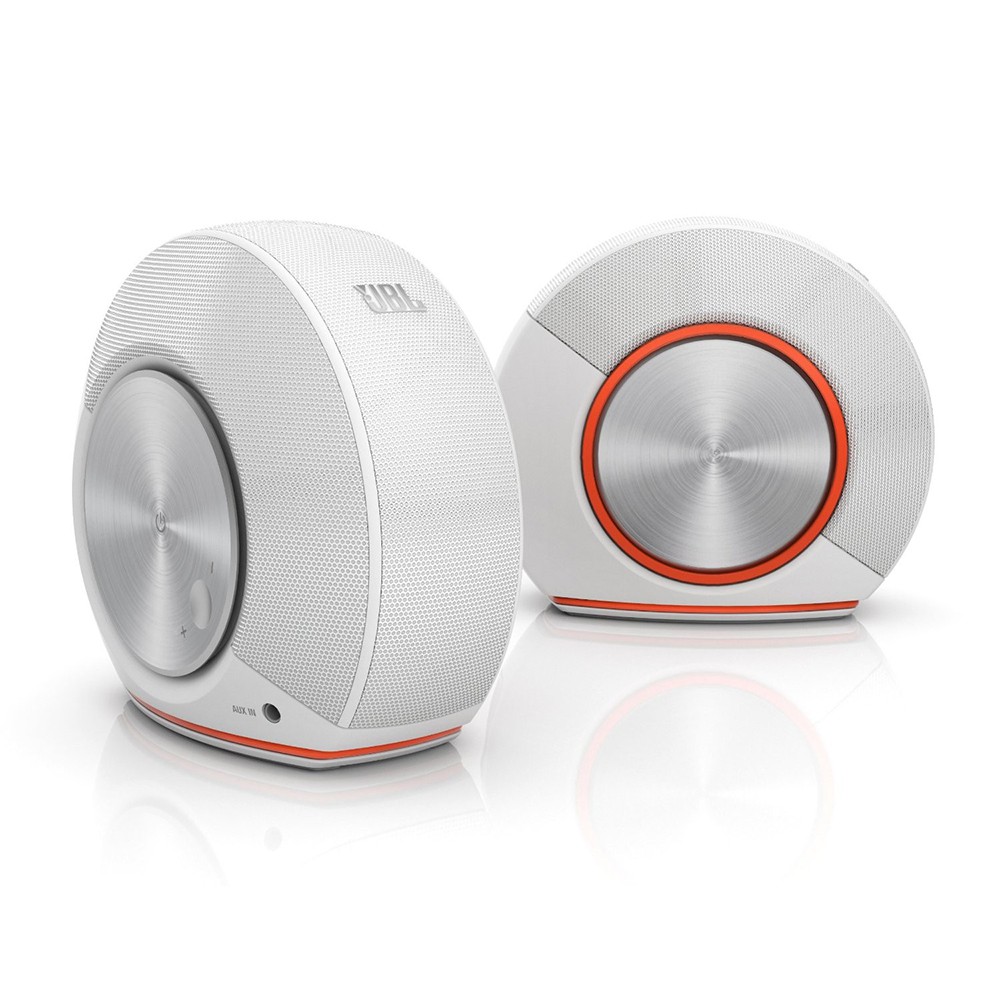 JBL Computer Speakers Pebbles White