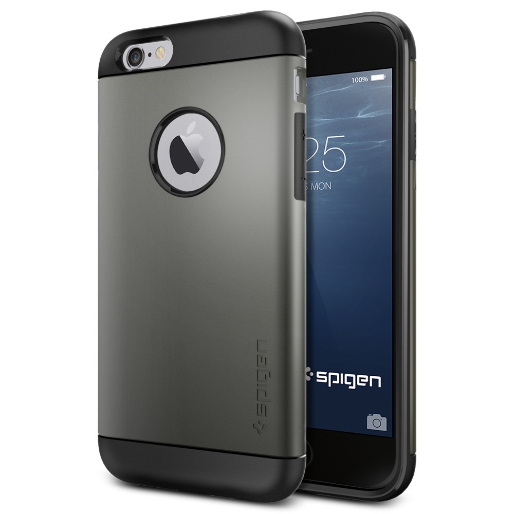 SGP Case Slim Armor Series Gun Metal for iPhone 6