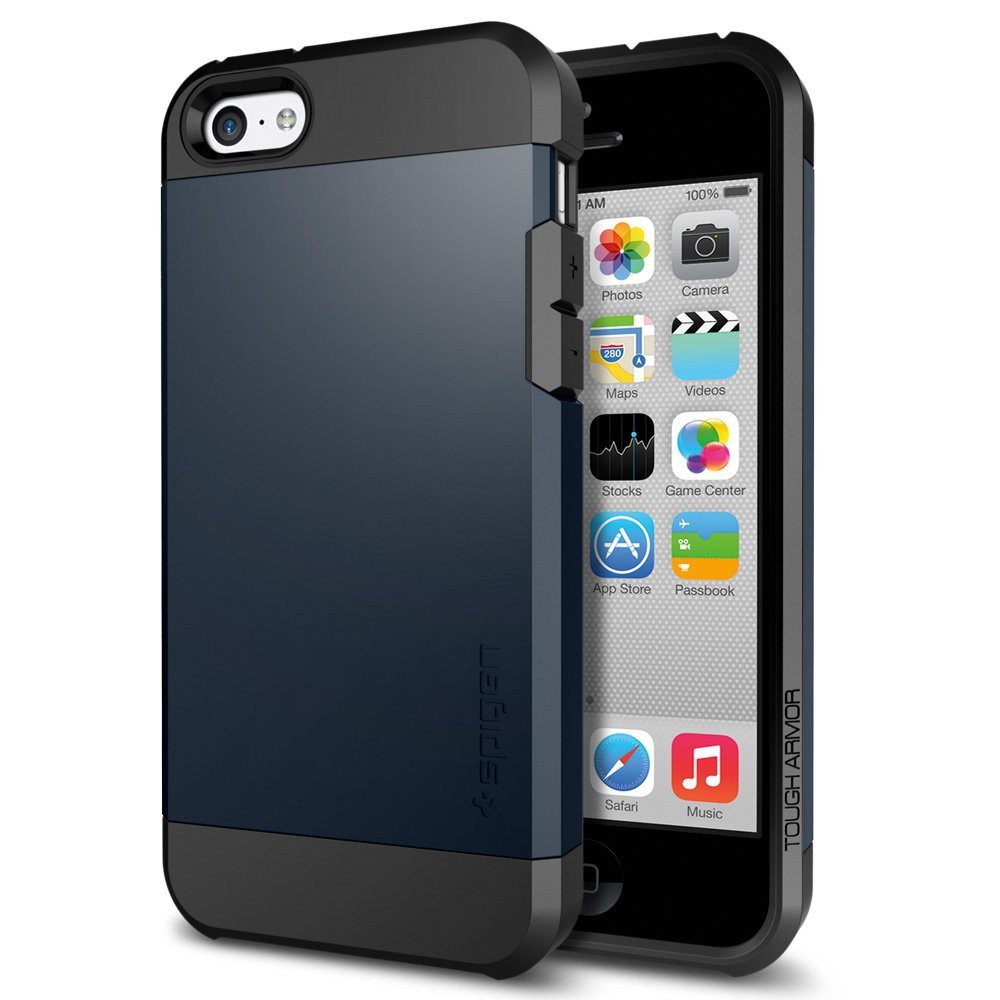 SGP Case Tough Armor Series Metal Slate for iPhone 5C