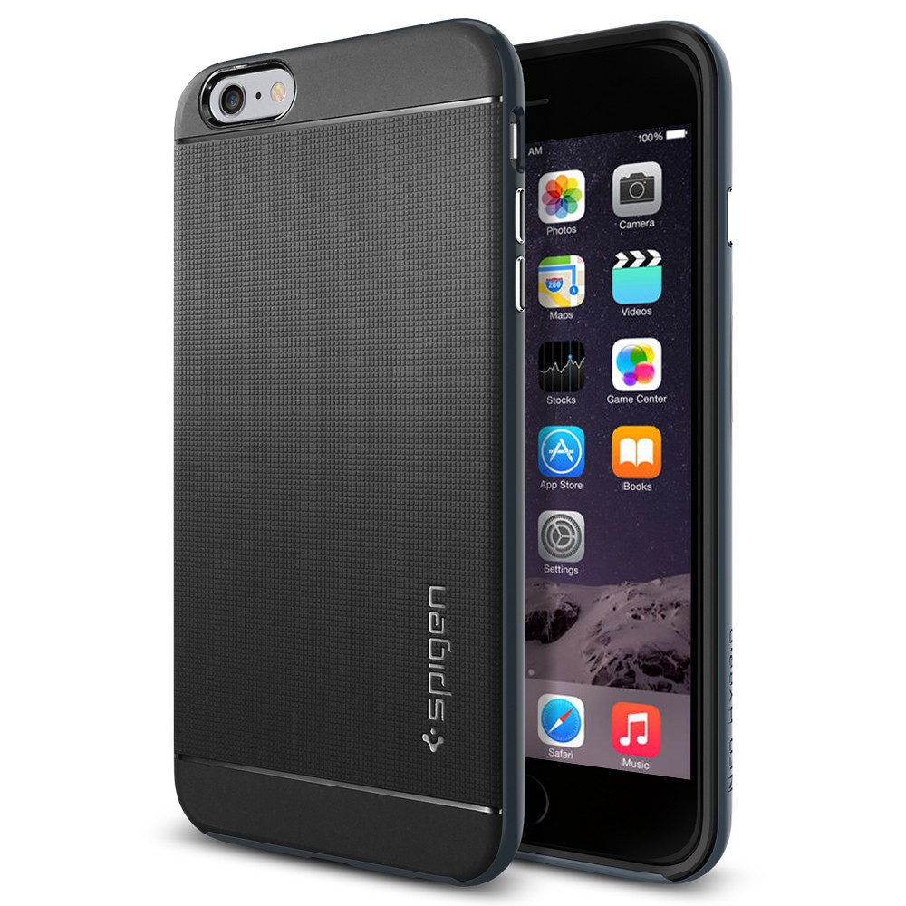 SGP Case Neo Hybrid Series Gun Metal for iPhone 6 Plus