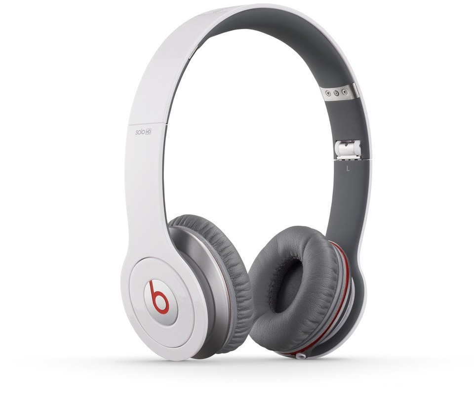 Наушники Beats By Dre Solo HD Matte Light White