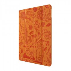 Ozaki O!coat Travel for iPad Air/Air 2 Tokyo Orange