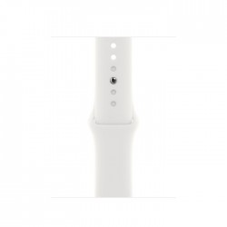 Apple Watch Series 8 GPS 45mm Silver Aluminum Case with White Sport Band (MP6N3)